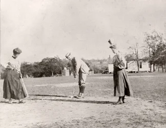 Golfe em Dallas, c.1900